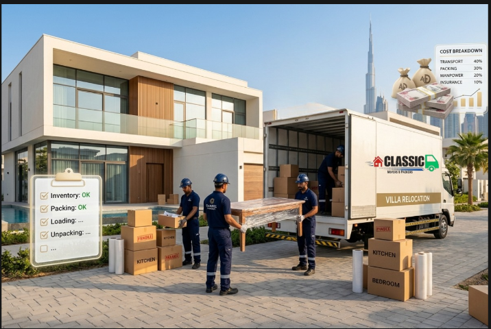 Professional Movers and Packers in Dubai | Classic Movers